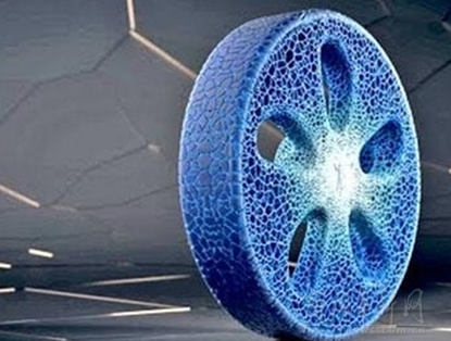近日,米其林推出一款概念胎——3d打印可生物降解vision轮胎.